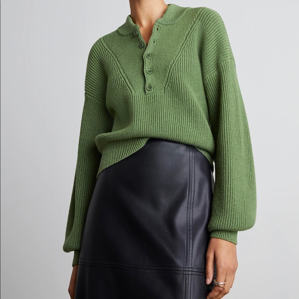 Who What Wear Janelle Button-Up Sweater